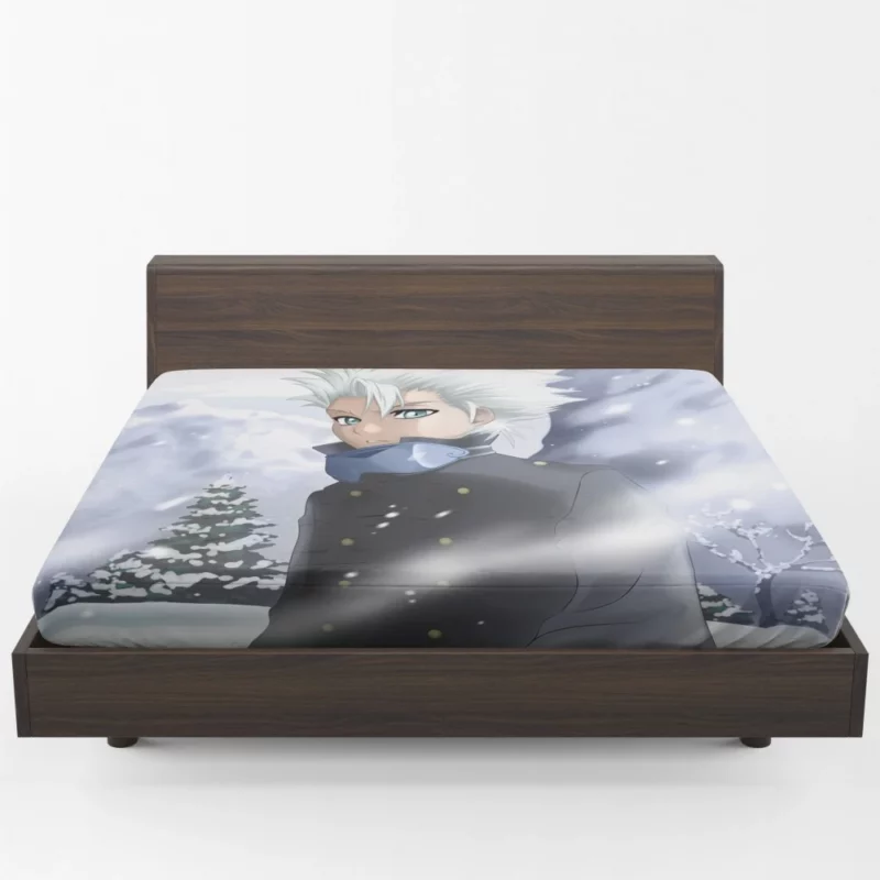 T?shir? Hitsugaya Blizzard Soul Anime Fitted Sheet 1