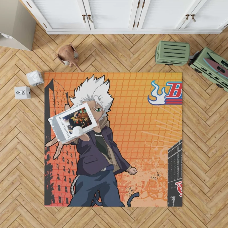 T?shir? Hitsugaya Frigid Guardian Anime Rug