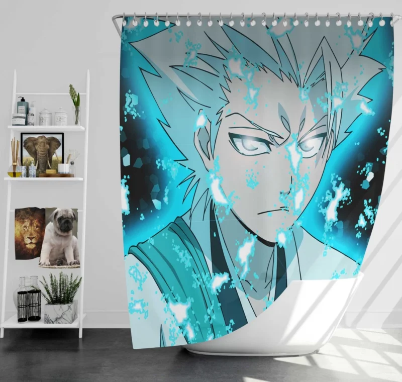 T?shir? Hitsugaya Frost Master Anime Shower Curtain