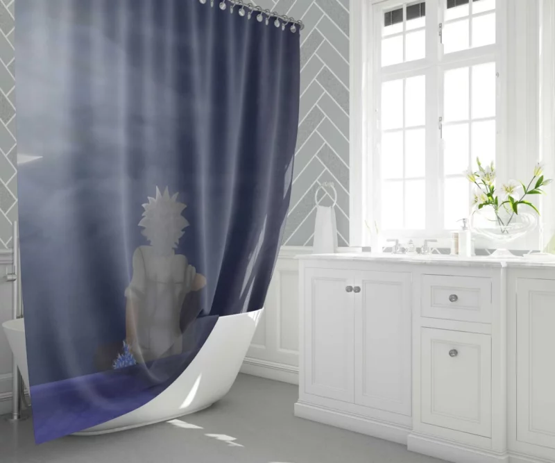 T?shir? Hitsugaya Frostbite Warrior Anime Shower Curtain 1