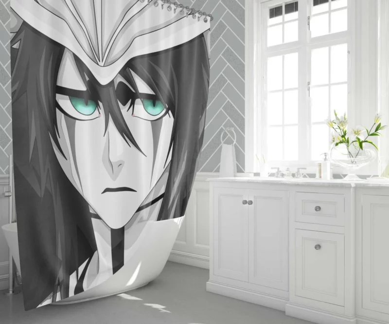 T?shir? Hitsugaya Frozen Brilliance Anime Shower Curtain 1