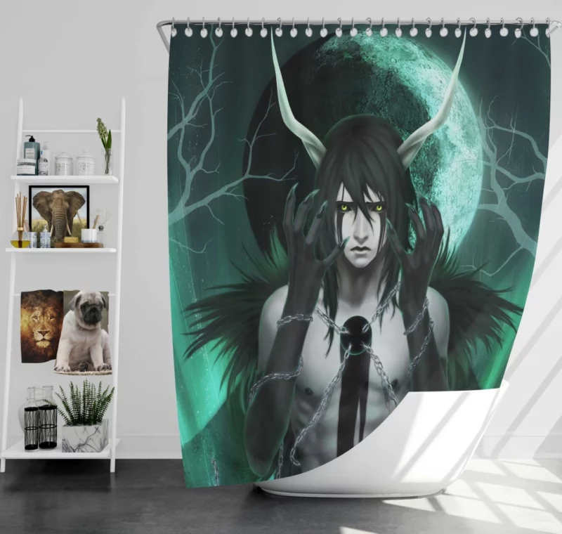 T?shir? Hitsugaya Frozen Power Anime Shower Curtain