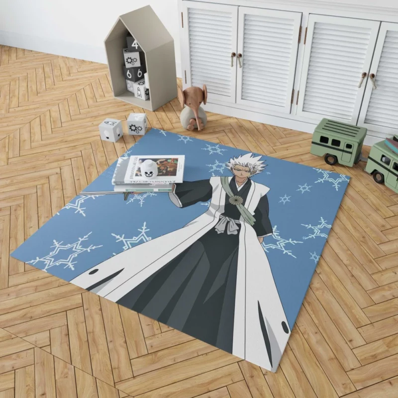 T?shir? Hitsugaya Frozen Vigilance Anime Rug 1