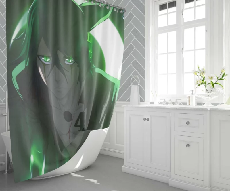 T?shir? Hitsugaya Glacial Guardian Anime Shower Curtain 1