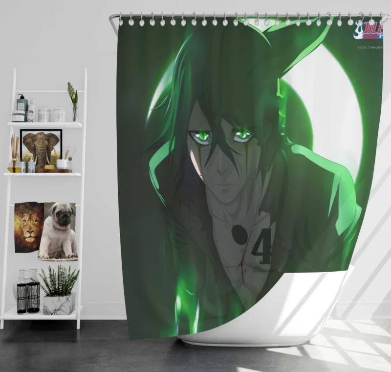 T?shir? Hitsugaya Glacial Guardian Anime Shower Curtain