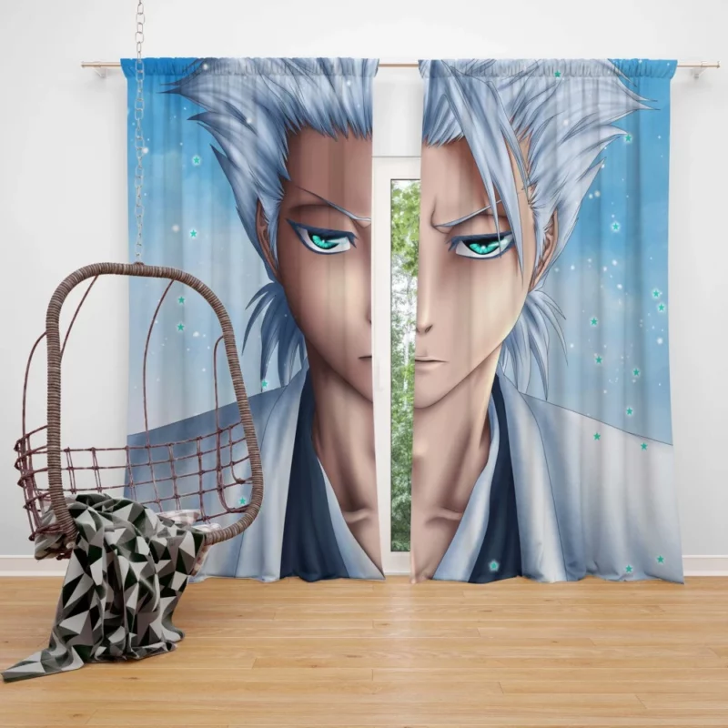 T?shir? Hitsugaya Ice Captain Anime Curtain