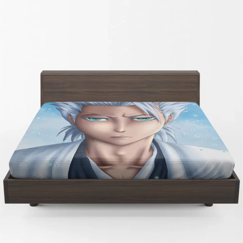 T?shir? Hitsugaya Ice Captain Anime Fitted Sheet 1