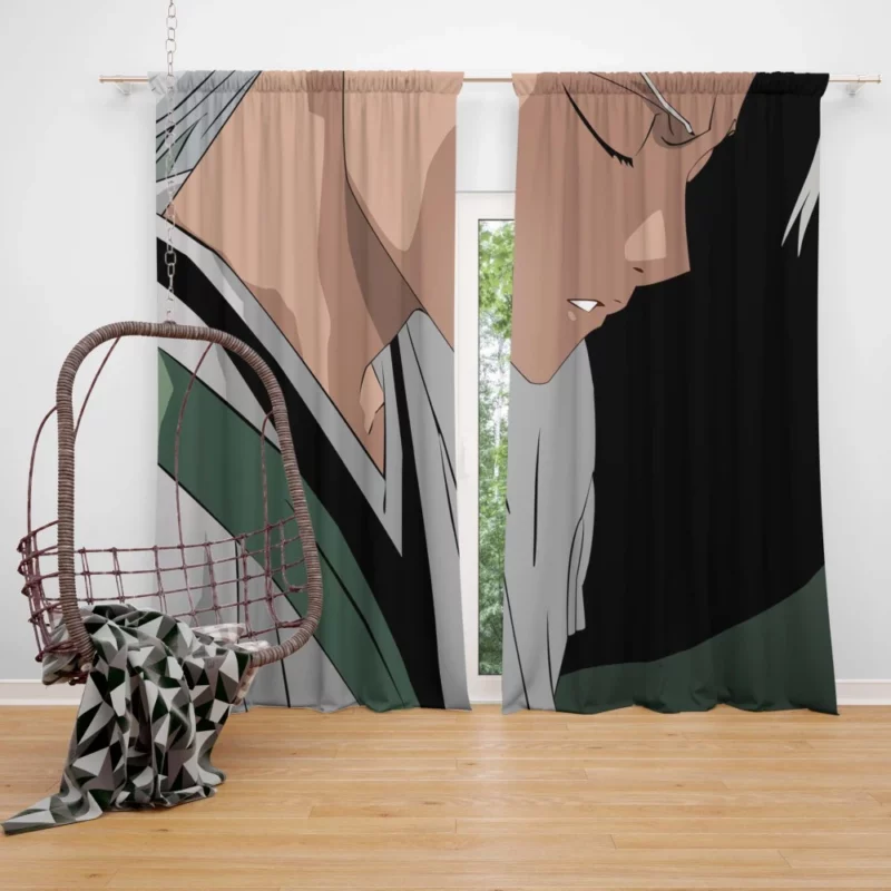 T?shir? Hitsugaya Ice-Clad Captain Anime Curtain