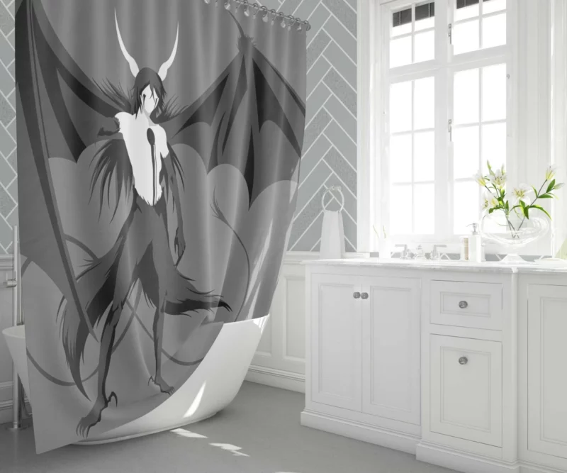 T?shir? Hitsugaya Ice-Cold Warrior Anime Shower Curtain 1