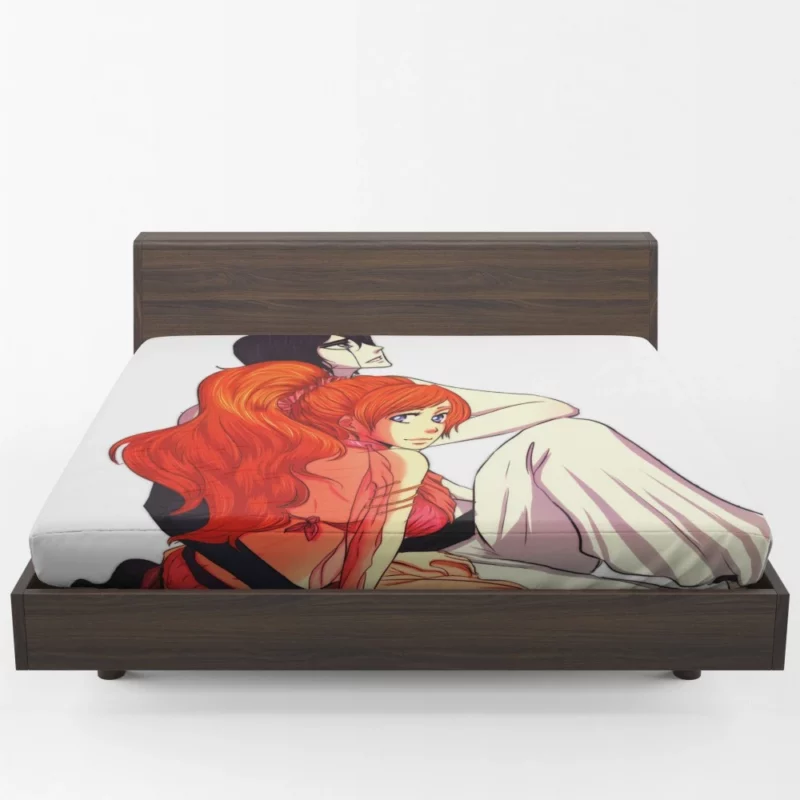 T?shir? Hitsugaya Ice Master Anime Fitted Sheet 1