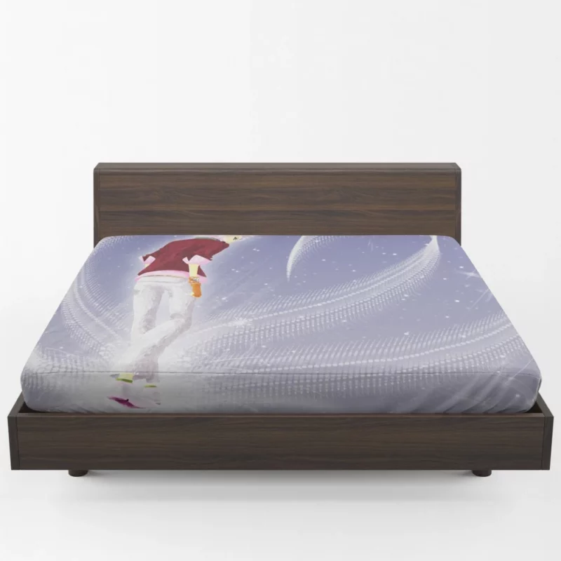 T?shir? Hitsugaya Ice-Wielding Hero Anime Fitted Sheet 1