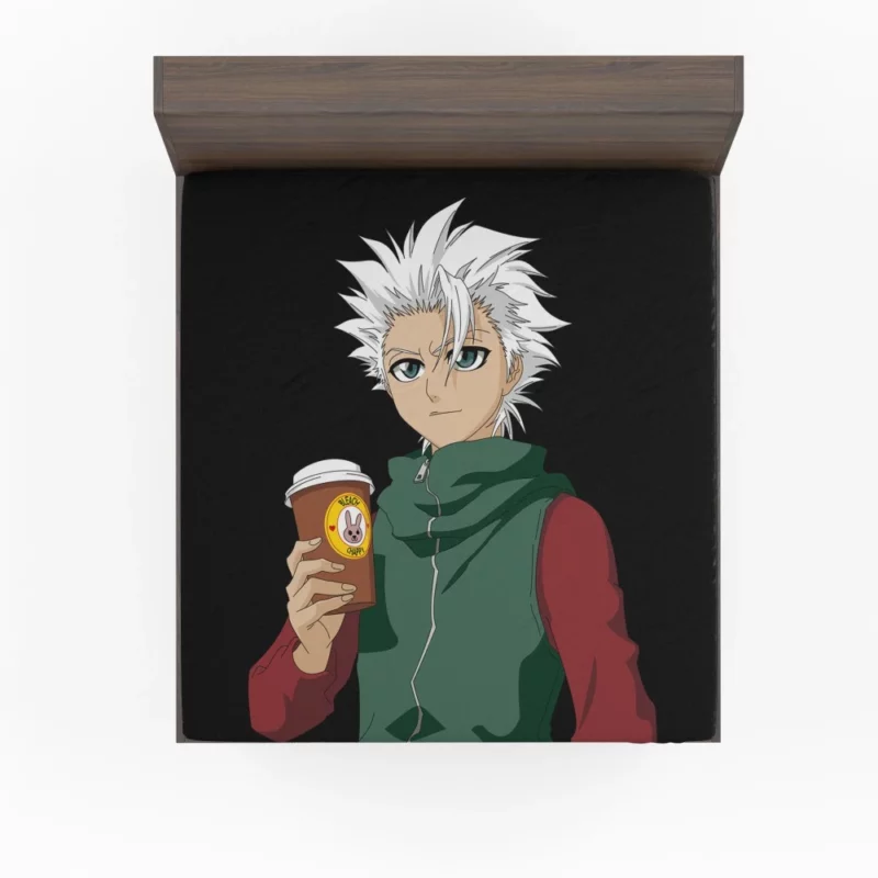 T?shir? Hitsugaya Icy Authority Anime Fitted Sheet