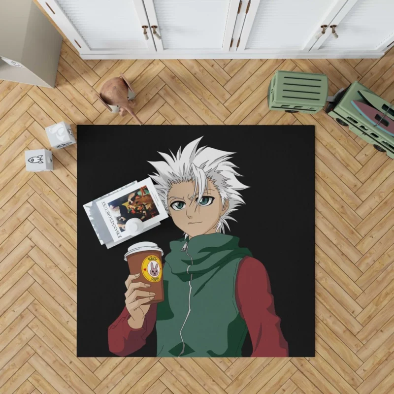 T?shir? Hitsugaya Icy Authority Anime Rug