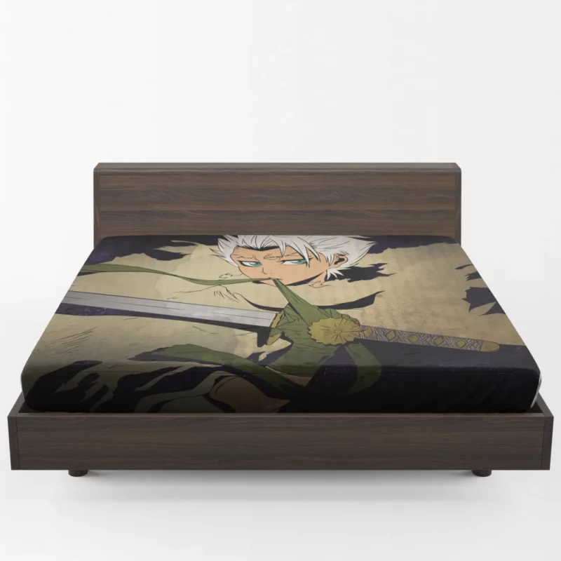 T?shir? Hitsugaya Icy Commander Anime Fitted Sheet 1