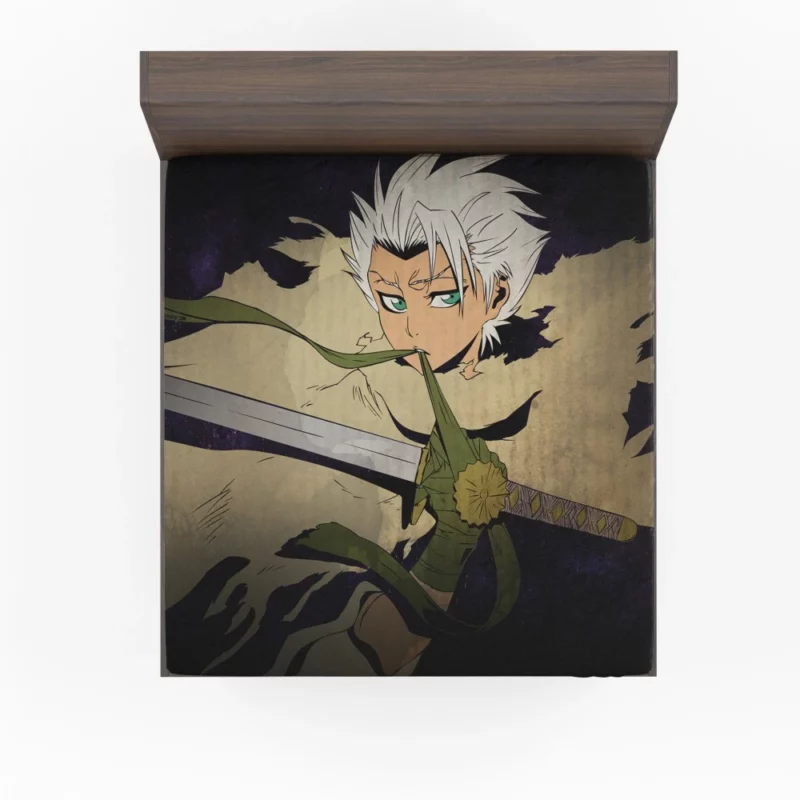 T?shir? Hitsugaya Icy Commander Anime Fitted Sheet