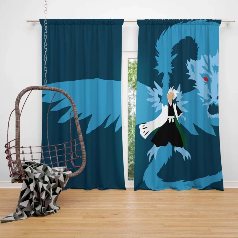 T?shir? Hitsugaya Snowy Hero Anime Curtain