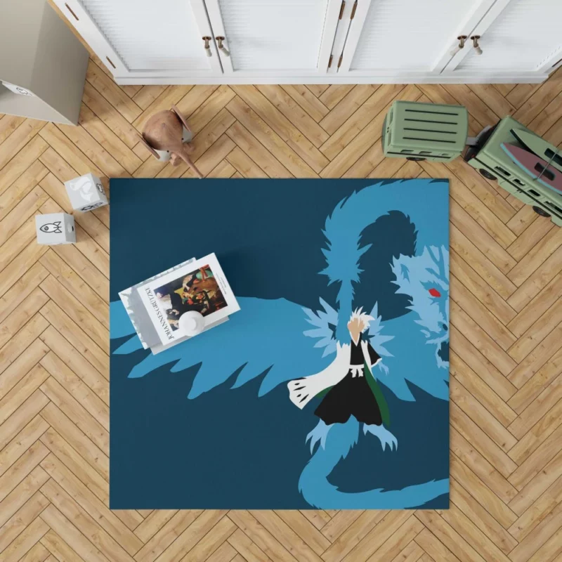 T?shir? Hitsugaya Snowy Hero Anime Rug