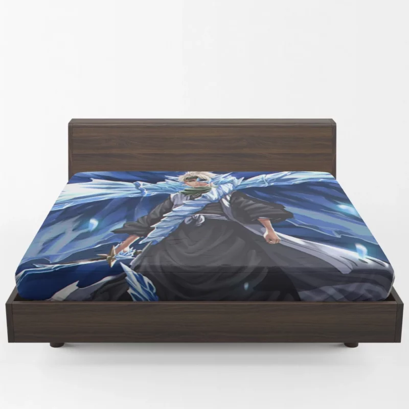 T?shir? Hitsugaya Soul Reaper Anime Fitted Sheet 1