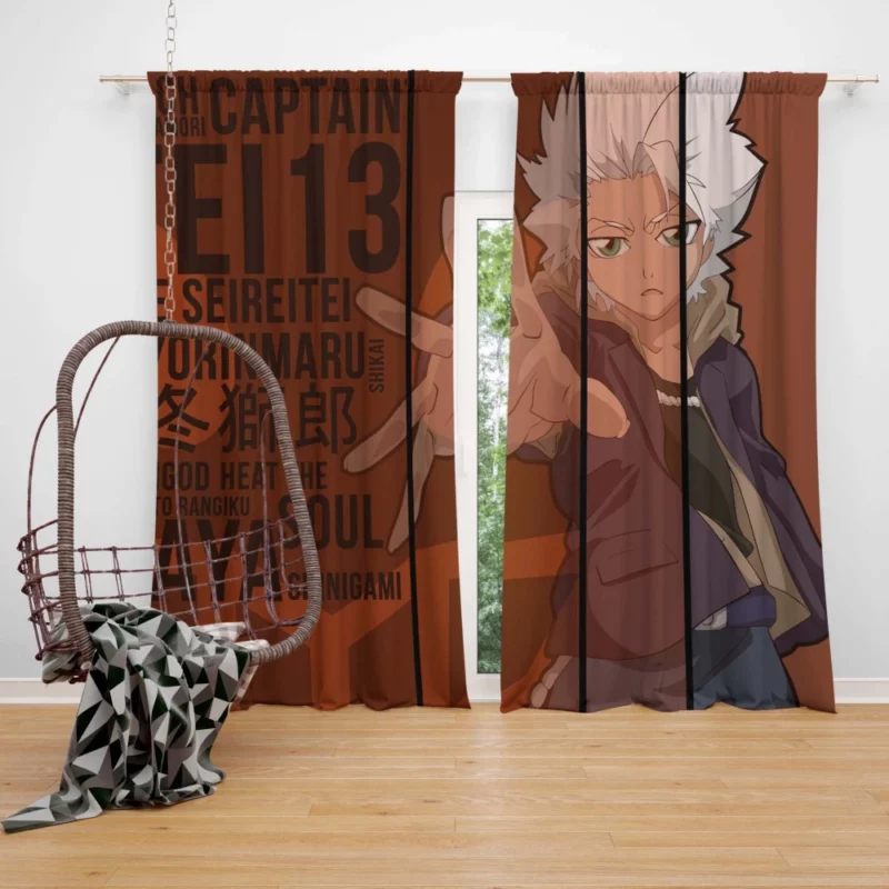 T?shir? Hitsugaya Winter Embrace Anime Curtain