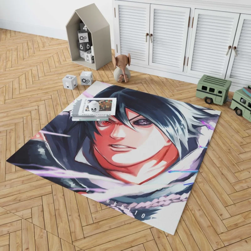 Uchiha Destiny Shinobi Chronicles Anime Rug 1