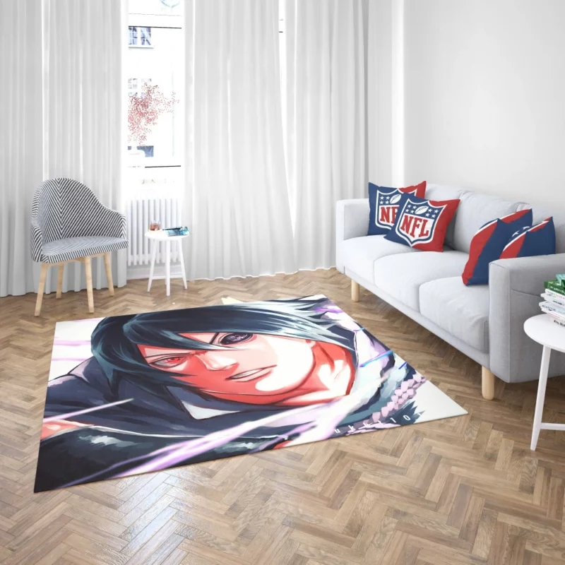 Uchiha Destiny Shinobi Chronicles Anime Rug 2