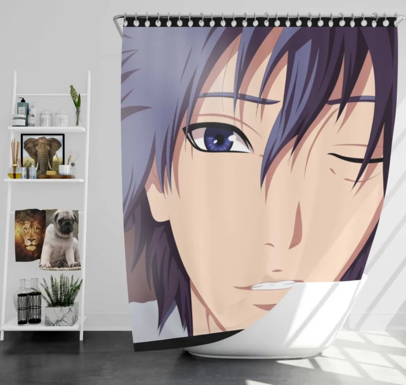 Uchiha Legacy Sasuke Story Anime Shower Curtain