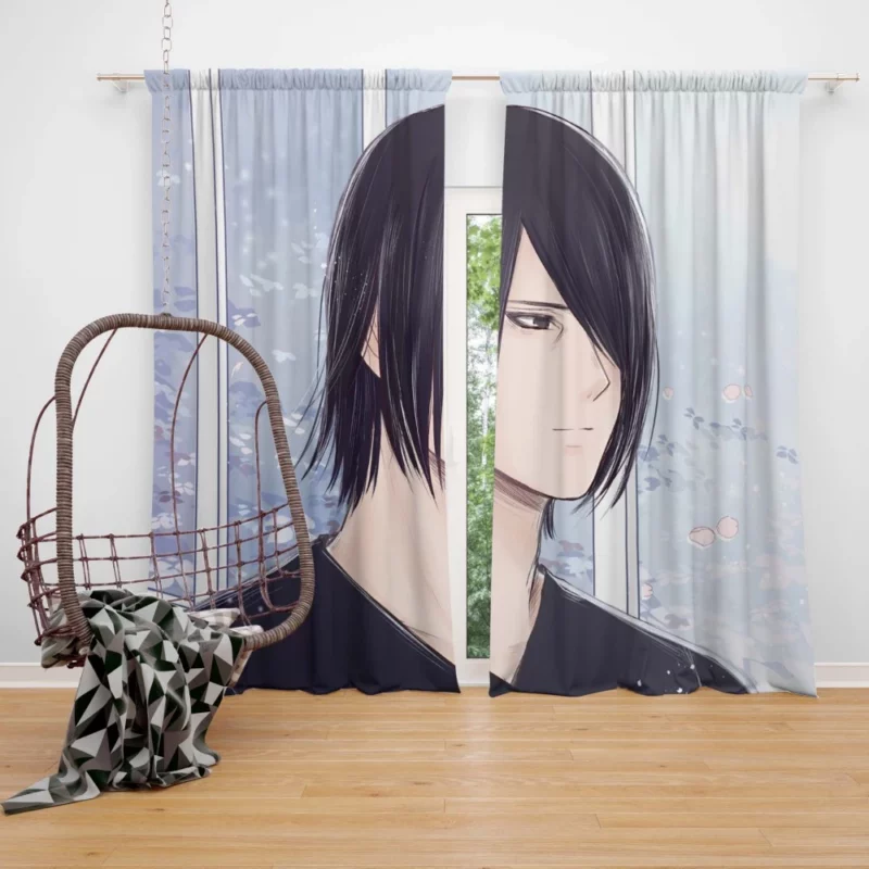 Uchiha Redemption Boruto Era Anime Curtain