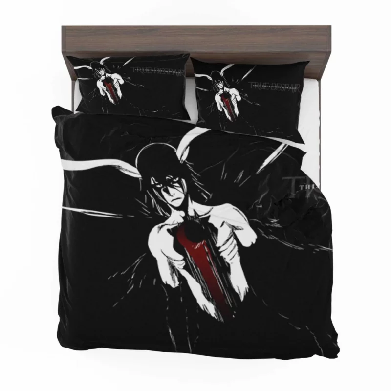 Ulquiorra Cifer Crescent Moon Embrace Anime Bedding Set 1