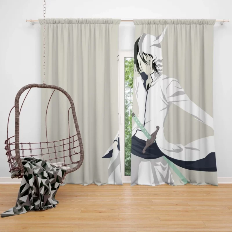 Ulquiorra Cifer Embrace of Shadows Anime Curtain