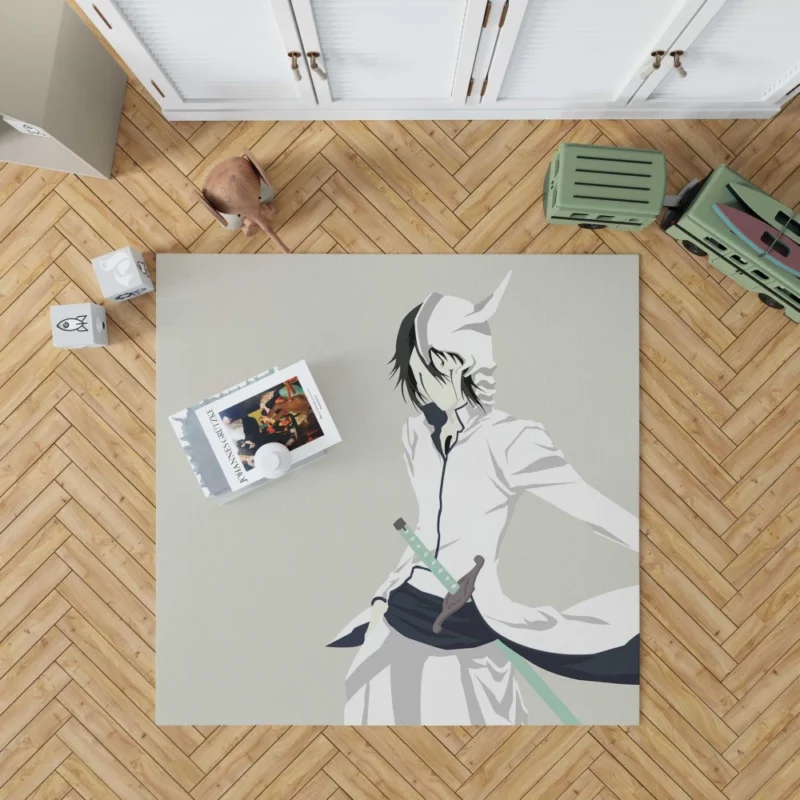 Ulquiorra Cifer Embrace of Shadows Anime Rug