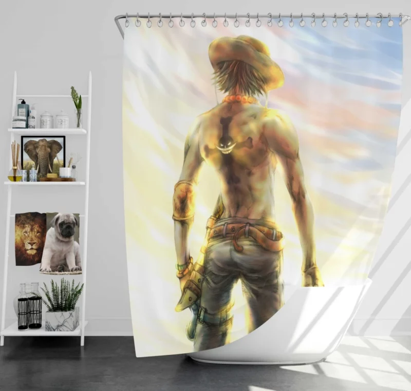 Ulquiorra Cifer Frozen Espada Anime Shower Curtain