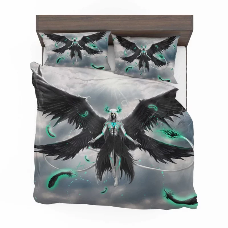 Ulquiorra Cifer Heart of Darkness Anime Bedding Set 1