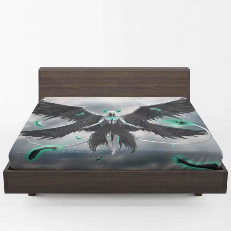 Ulquiorra Cifer Heart of Darkness Anime Fitted Sheet 1