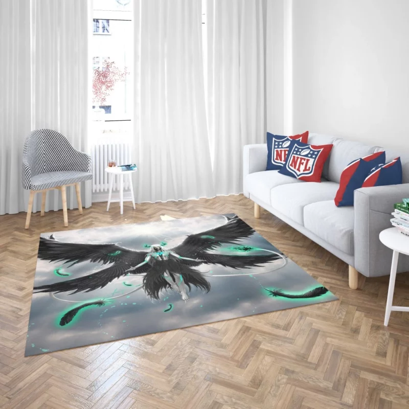 Ulquiorra Cifer Heart of Darkness Anime Rug 2