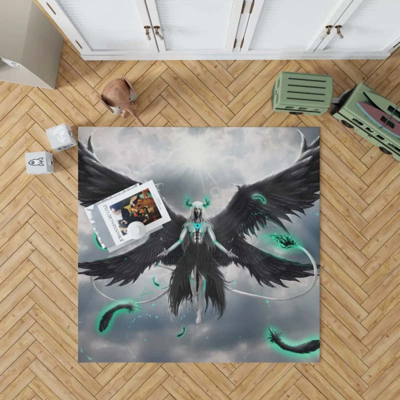 Ulquiorra Cifer Heart of Darkness Anime Rug