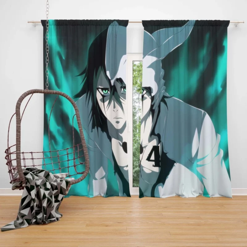 Ulquiorra Cifer Masked Menace Anime Curtain