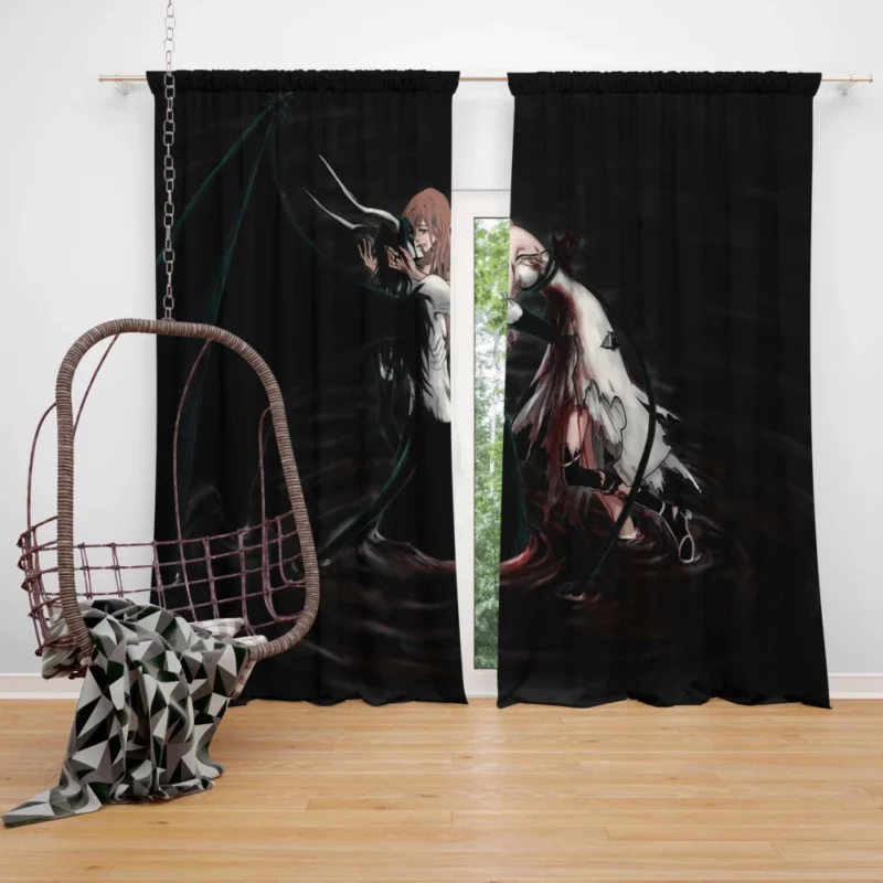 Ulquiorra Cifer White-Haired Espada Anime Curtain