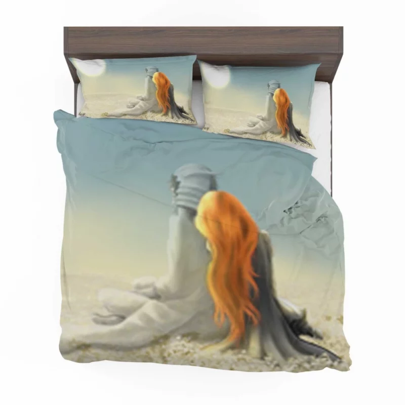 Ulquiorra Cifer and Orihime Inoue Anime Love Bedding Set 1