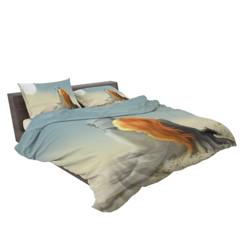 Ulquiorra Cifer and Orihime Inoue Anime Love Bedding Set 2