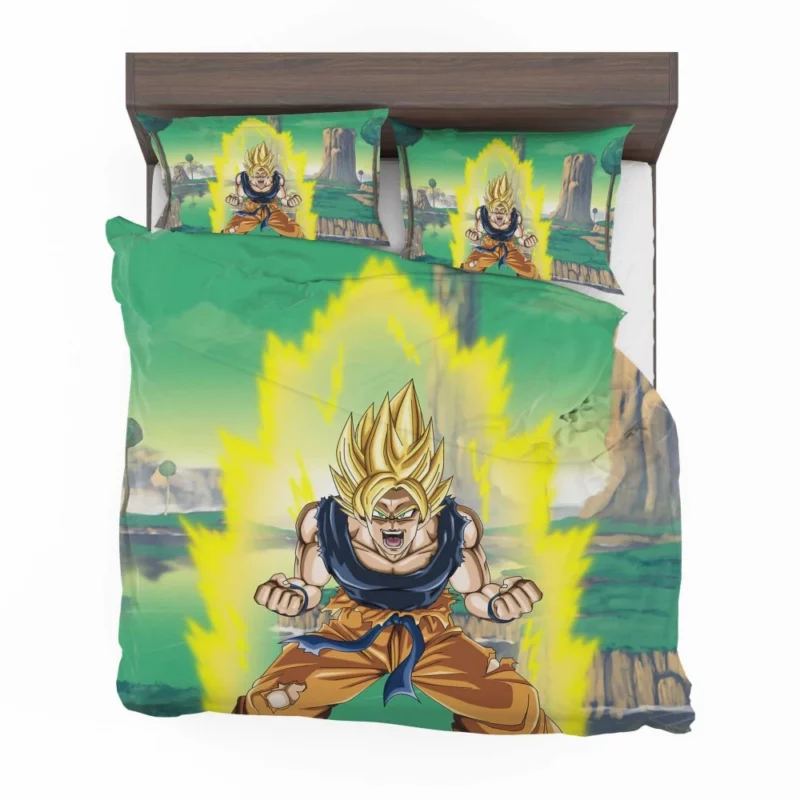 Ultimate Form Super Saiyan Goku Anime Bedding Set 1