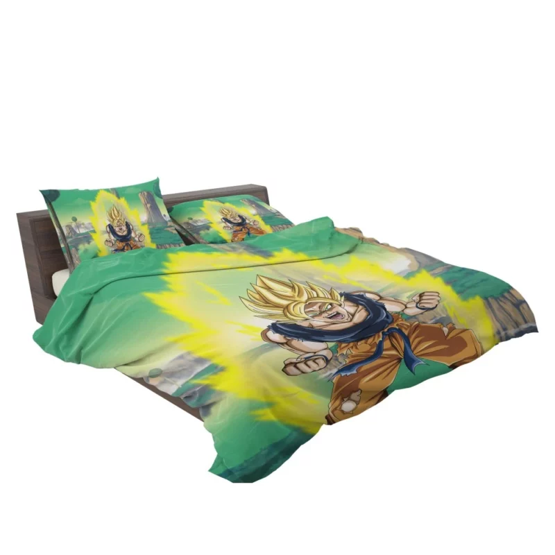 Ultimate Form Super Saiyan Goku Anime Bedding Set 2