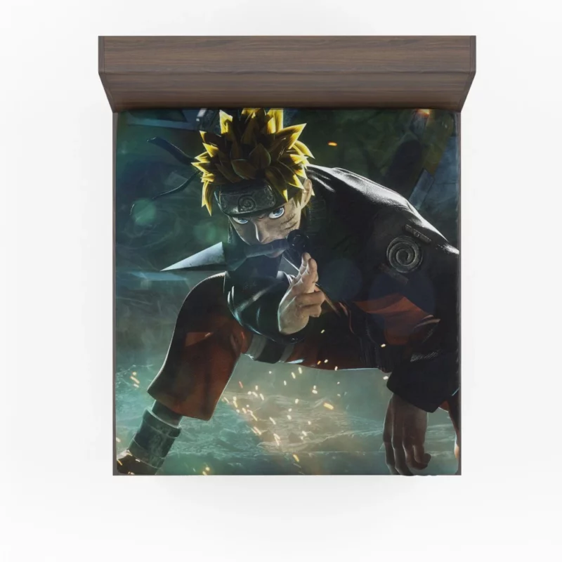 Ultimate Naruto in Jump Force Anime Fitted Sheet