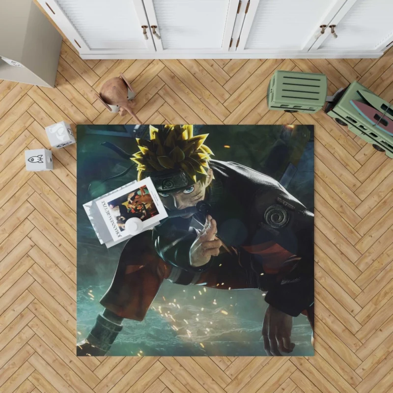Ultimate Naruto in Jump Force Anime Rug