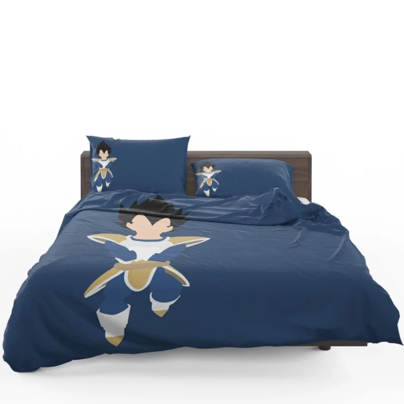 Unbreakable Will Vegeta Journey Anime Bedding Set