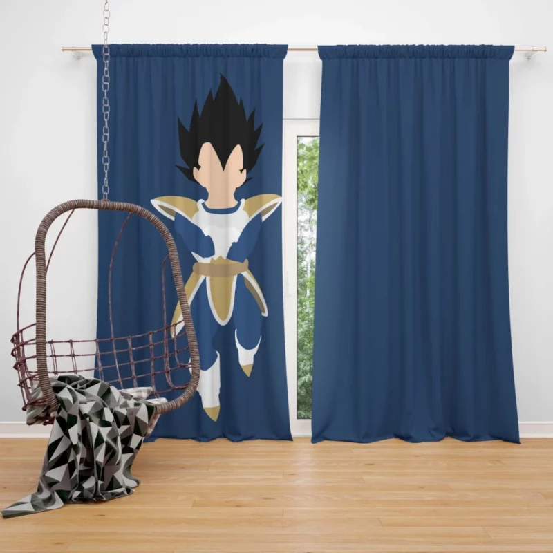 Unbreakable Will Vegeta Journey Anime Curtain