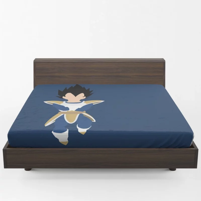 Unbreakable Will Vegeta Journey Anime Fitted Sheet 1