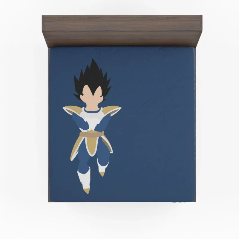 Unbreakable Will Vegeta Journey Anime Fitted Sheet