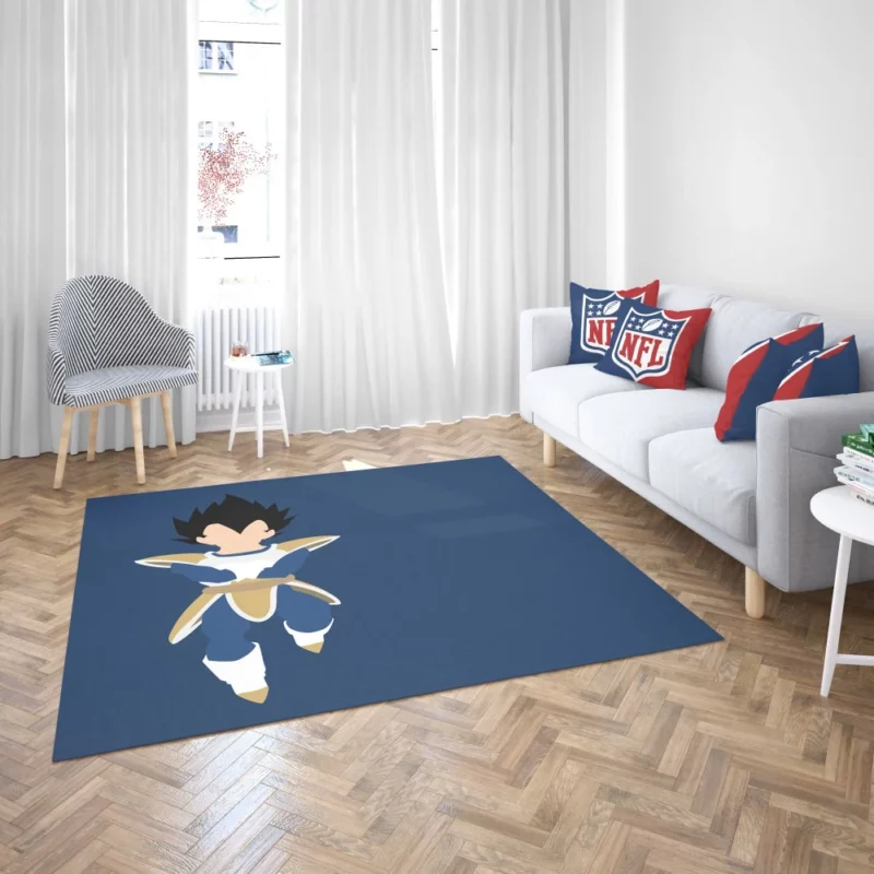 Unbreakable Will Vegeta Journey Anime Rug 2