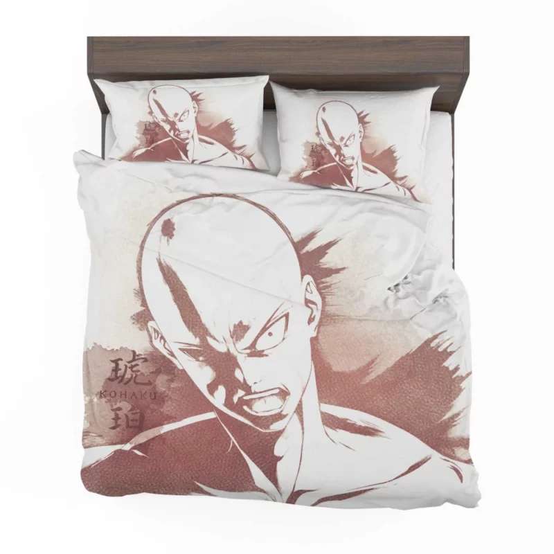 Unleash the Bald Fury Anime Bedding Set 1