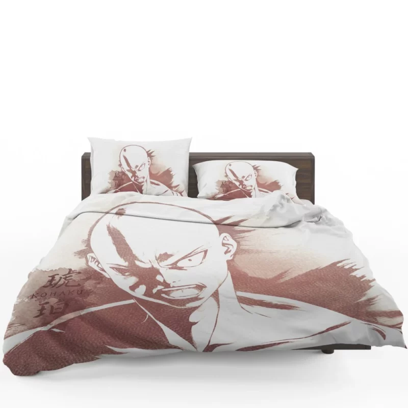 Unleash the Bald Fury Anime Bedding Set